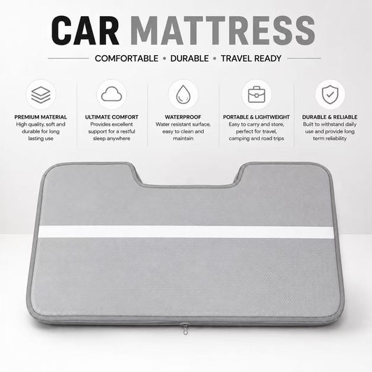 Car Air Mattress Gray